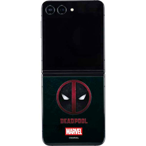 Marvel Deadpool Legacy Deadpool Logo Galaxy Z Flip5 5G Skin